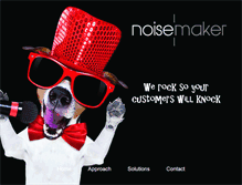 Tablet Screenshot of noise-maker.com